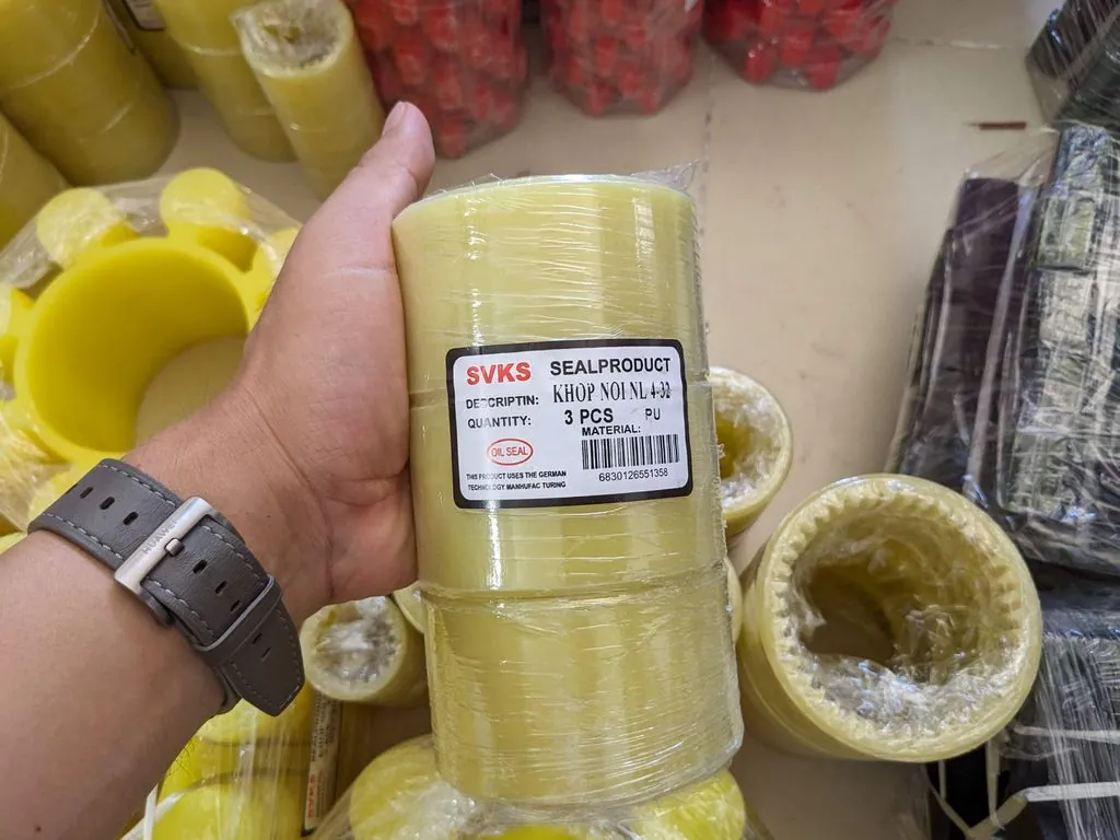 Khớp nối T (Tire Coupling) 110 (ID110, OD55, H22, 6 cánh) — Tire Coupling — PXL 3