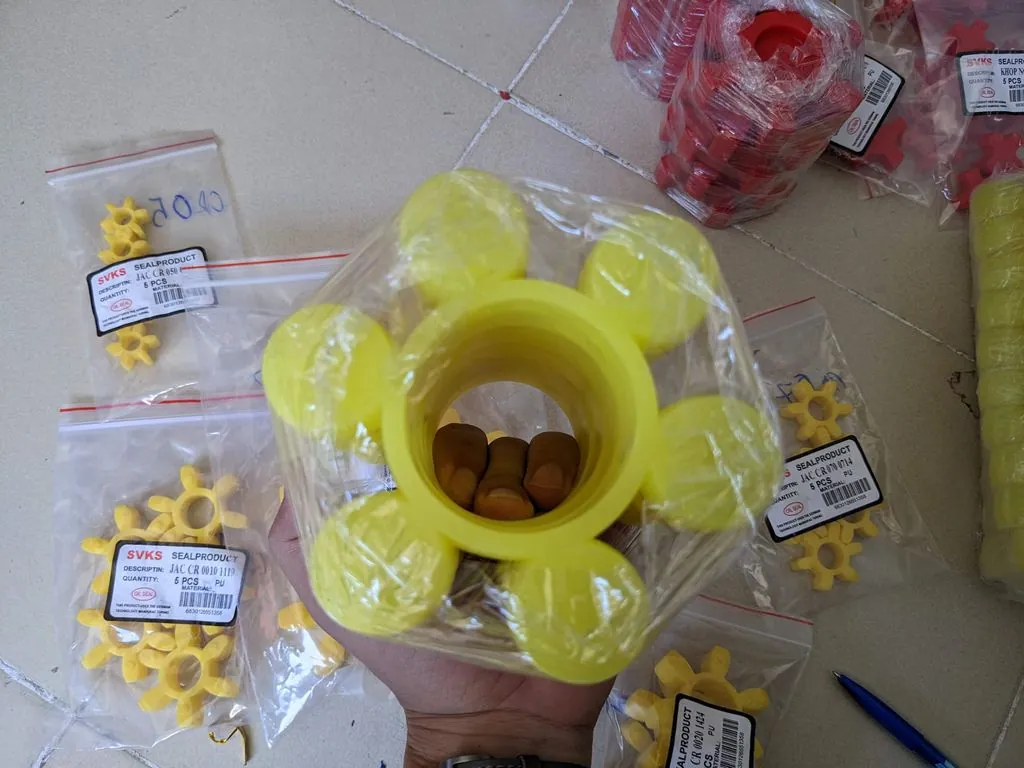 Khớp nối MT 1 (ID19, OD48, H12, 4 cánh) — MT (Multi Tooth) Coupling — PXL
