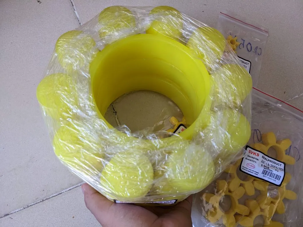 Khớp nối NM 214 (ID158, OD218, H112, 6 cánh) — Normex Coupling — PXL 2