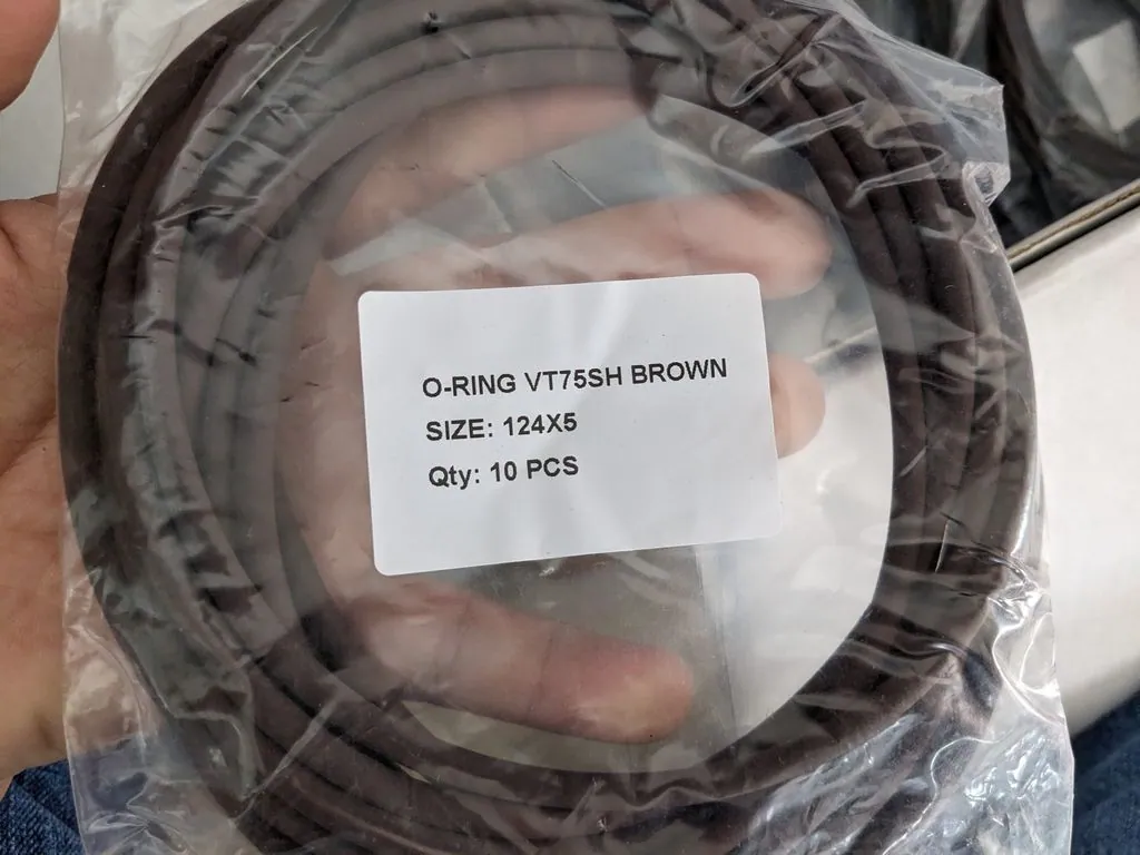 Gioăng cao su O-ring 5×2mm chịu dầu, chịu nhiệt — PXL 031449275.MP Gioăng cao su O-ring 5×2mm chịu dầu, chịu nhiệt — PXL 031449275.MP