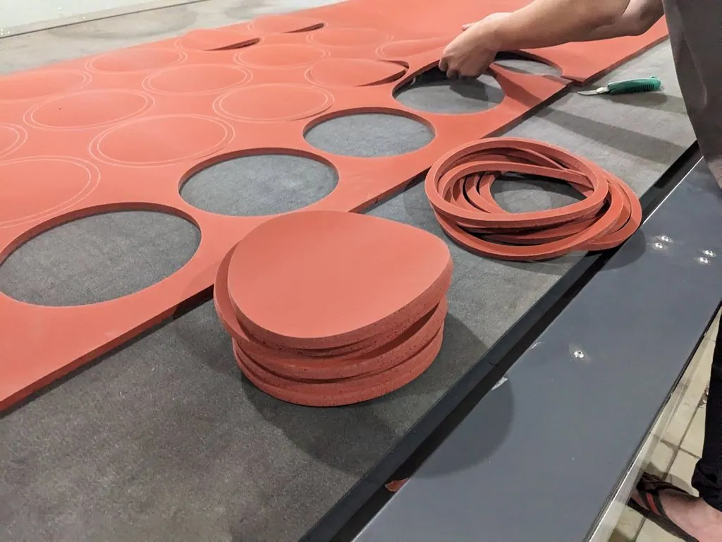 Tấm cao su — chịu dầu NBR, silicone chịu nhiệt, tự nhiên, EPDM, bố vải, bố thép — PXL 034803002.MP