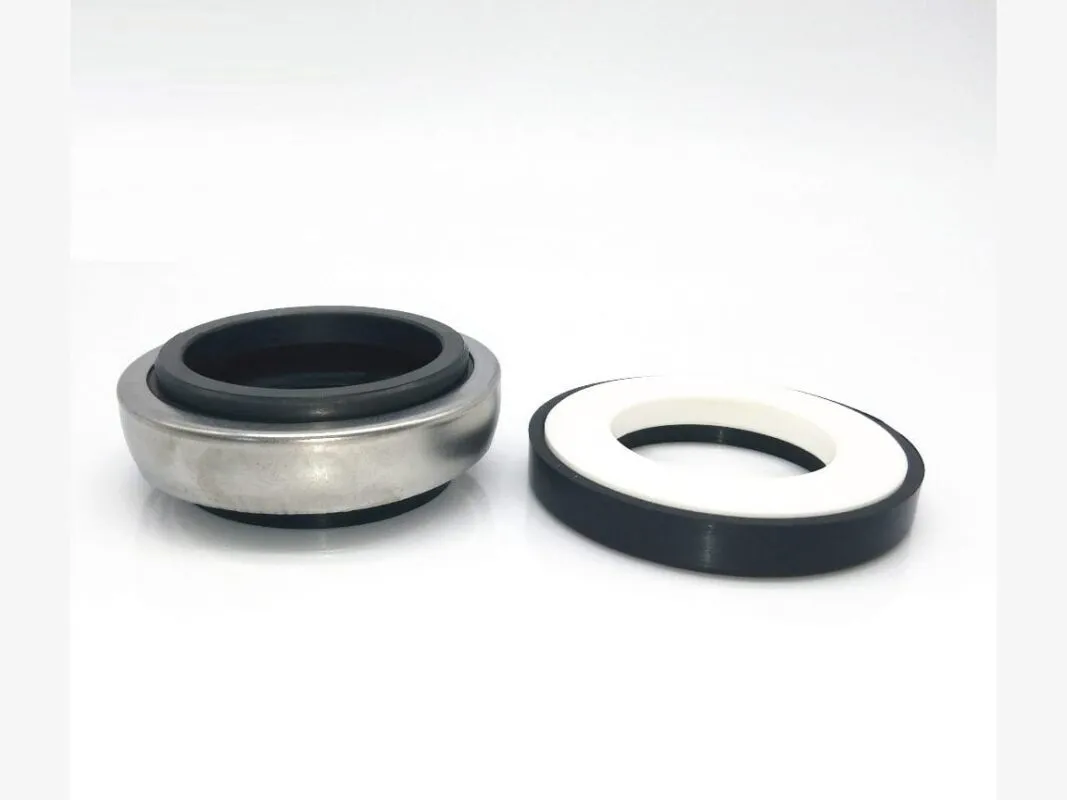 Phốt bơm nước 301: phần quay vỏ inox nhìn nghiêng cạnh vòng tĩnh