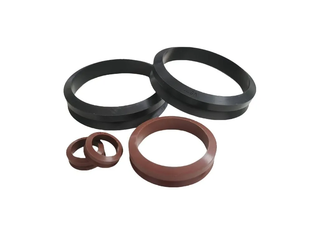Phớt V-ring VS: phớt V-ring NBR đen và Viton nâu nhiều cỡ